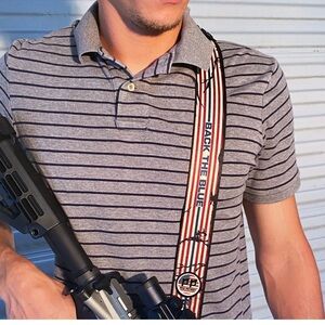 Back The Blue 52” Adjustable Rifle Sling New